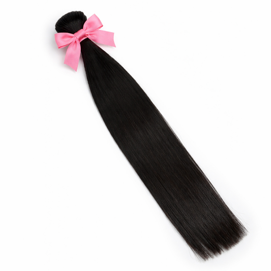 Raw Straight Hair Bundle – 30” | 100% Unprocessed